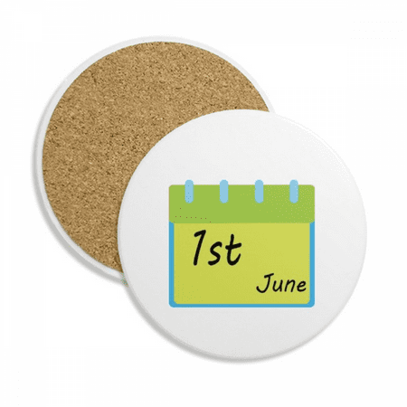 

61 Children Day Happy Childhood Mark Coaster Cup Mug Tabletop Protection Absorbent Stone