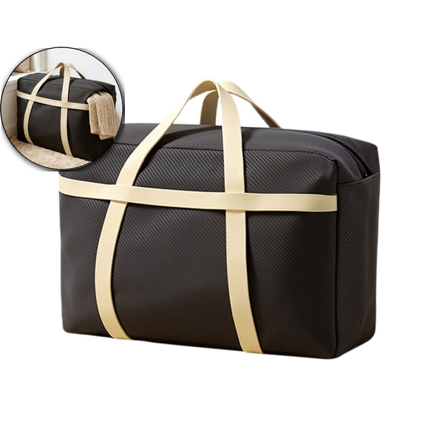 Large Moving Bags, Heavy Duty Storage Bag with Strong Zipper & Carrying Handles, Packing Bags Clothes Storage Totes Moving Boxes for Space Saving