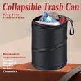 thumbnail image 2 of 1 Pack Car Portable Garbage Bin Collapsible Rubbish Bucket Traveling Accessories, 2 of 6