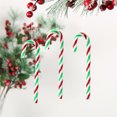 thumbnail image 4 of 40 Pcs Fake Candy Cane Christmas Ornaments,Red and Green Crutch Candy Xmas Tree Hanging Plastic Twisted Candy Decorations for Indoor Outdoor Holiday Party Supplies By Scheam, 4 of 7