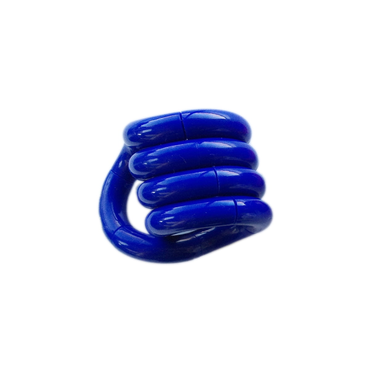 Tangle Brand Twister Fidget Toys 3 Pack, Pink Blue Clear, Red, Blue