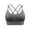 Purple A, variant on Zpanxa Sports Bras for Women, Plus Size Women's Solid Color Cross Back Sports Bra High Impact Workout Running Yoga Top