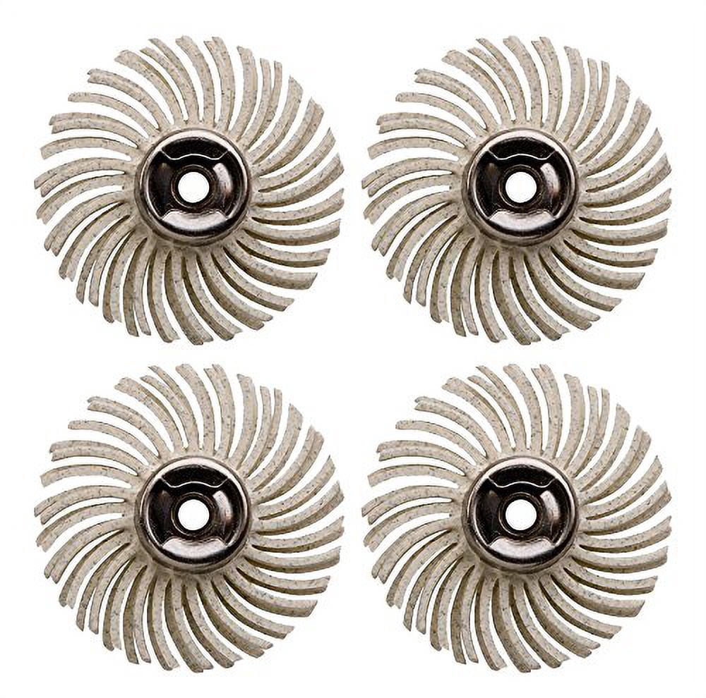 Dremel EZ472SA (4 Pack) 120-Grit Detail Medium Abrasive Brush - EZ472SA-4PK