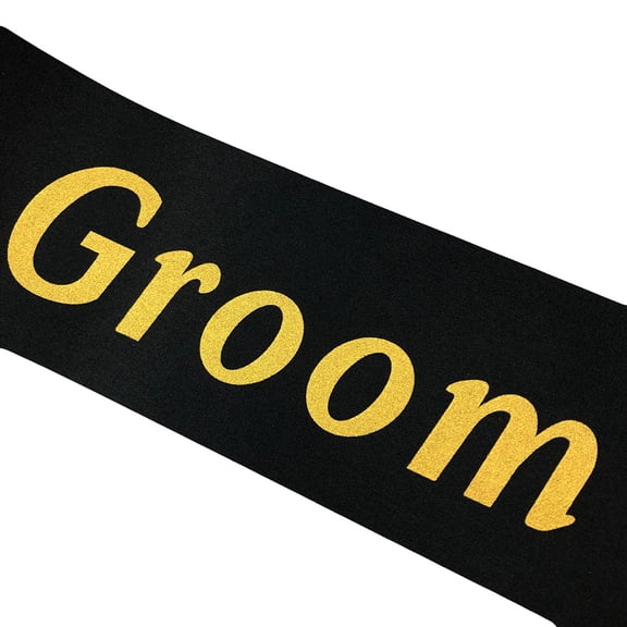 Raindrops 3Pcs Party Sash for Groom Multi Color Premium Cloth Bachelor Party Etiquette Belt