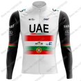 thumbnail image 5 of Chaleco cortavientos para hombre del equipo UAE 2023, color negro, de Eslovenia, para ciclismo, maillot de ciclismo de manga larga aaa MTB, 5 of 5