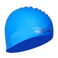 thumbnail image 2 of Yirtree Silicone Kids Swim Cap for Girls Boys Teens, Durable Silicone Swimming Cap for Kids Youths Boys Girls, Baby Waterproof Caps for Long Hair and Short Hair, 2 of 7