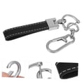 thumbnail image 6 of OFFIGAM Elegant Black PU Keychain for Men Car Keys Wallet Accessory, 6 of 7