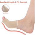 thumbnail image 4 of Metatarsal Pad Relief Ball Support Bracket Foot Pain Orthopedic Insole Metatarsal Gel Protective Pad Metatarsal Support Women and Men (L), 4 of 5