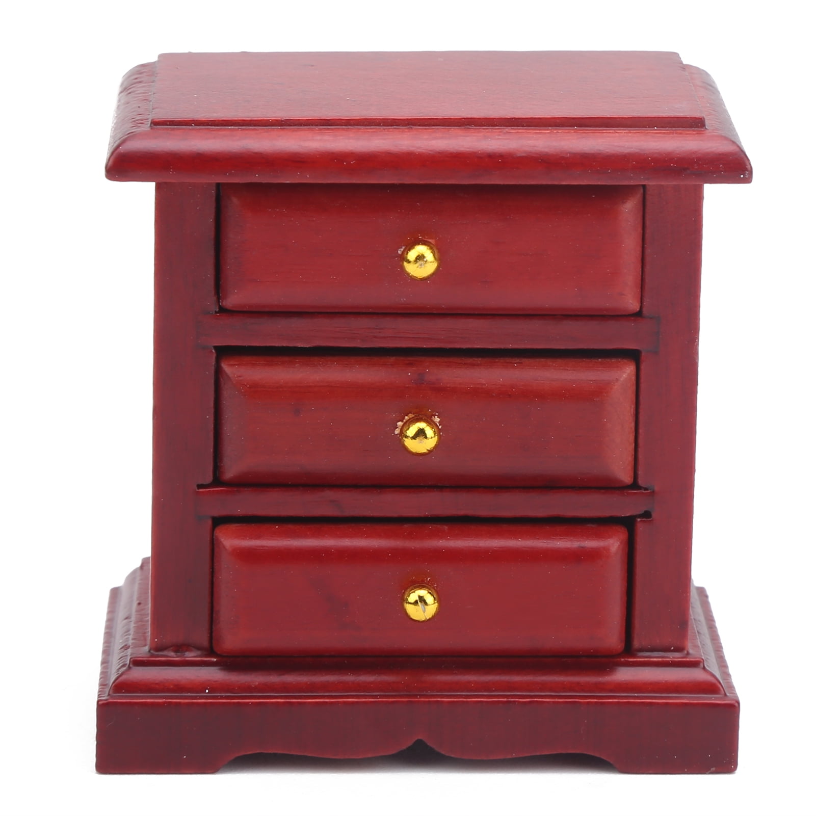 1/12 Dollhouse Bedside Table, Solid Dollhouse Bedside Table, For Doll