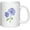Hydrangea purple, variant on Blue Spring Porcelain Flower Floral Hydrangea Plant Lady Coffee Mugs Gifts for Women, Summer Ceramic 11 oz Coffee Mug
