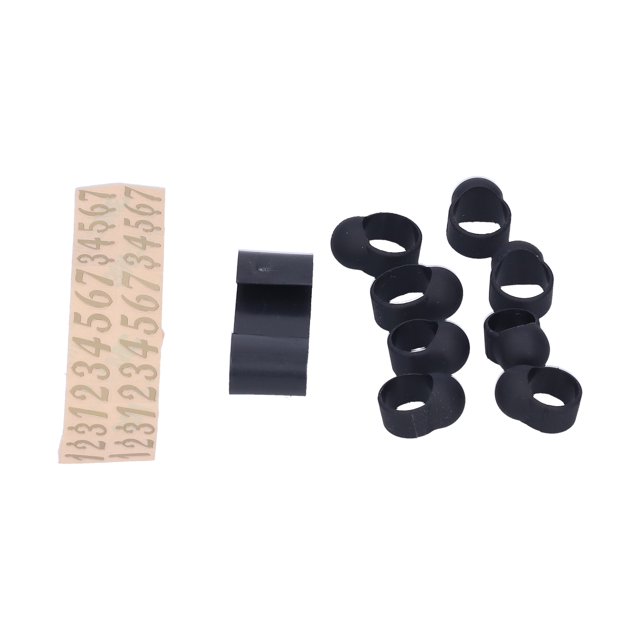 Funda De Silicona Para El Dedo Del Tambor ANGGREK Pegatina Con El Número De Soporte Para Baquetas
