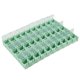 thumbnail image 3 of Caja contenedora SMT SMD verde de 50 Uds., Mini caja de almacenamiento para componentes electrónicos, 3 of 9