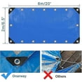 thumbnail image 2 of Tarpaulin 2M X 6M Thicken Tarpaulin Waterproof ALmi Heavy Duty 110Gsm with ALmi Reinforced-2025, 2 of 5