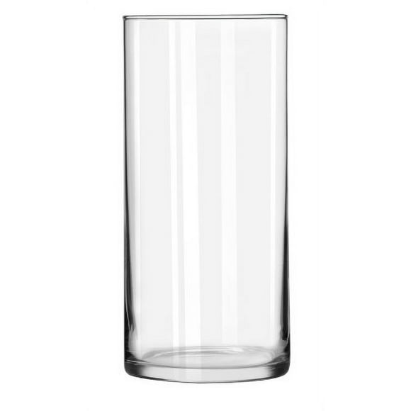 Libbey Cylinder Vase, 7-1/2-Inch, Clear, Set of 12