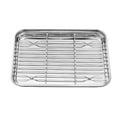 thumbnail image 3 of Kitchen Non-Stick 9.05 in x 6.69 in Stainless Steel Cooling Racks, 3 of 9