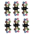 thumbnail image 1 of Women Fashion Hair Claw Clips,Mini Hair Clips No-Slip Grip Jaw Clips Glitter Teeth Clips Rhinestone Metal Clamps, 1 of 4