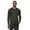 Olive, variant on RBX Active Men's Long Sleeve Textured Crewneck Quick Dry Performance Top