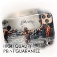 thumbnail image 2 of Personalised Oppo Phone Hard Case with Heart Accented Text on Rose Pink Marble,iPhone 13 Pro, 2 of 5