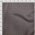 thumbnail image 3 of oneOone Silk Tabby Fabric Floral Block Print Fabric BTY 42 Inch Wide, 3 of 4