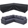 thumbnail image 1 of Corner Sofa Cover Waterproof Garden Furniture Set Cover Outdoor Sectional Furniture Cover, 1 of 5