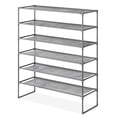 thumbnail image 2 of Whitmor Spacemaker 6-Tier Shelves, Gunmetal, 2 of 10