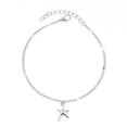thumbnail image 1 of Girl Anklet Creative Sea Star Foot Pendse Hermosa joya de chicas jóvenes Accesorios de accesorio de accesorios para decoración de vestimenta de vestir Inevent AP009274-02, 1 of 7