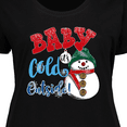 thumbnail image 4 of Inktastic Baby It's Cold Outside Women's Plus Size T-Shirt, 4 of 5