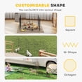 thumbnail image 4 of PawHut Foldable Metal Exercise Dog Playpen, Expandable Pet Fence, 8 Panels, 4 of 10