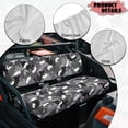 thumbnail image 6 of HUIACONG Gray Bat UTV Seat Covers Waterproof Easy to Install 2 PSC UTV Seat Covers Non-Slip Soft Fit for Kawasaki Mule 3010, 6 of 7