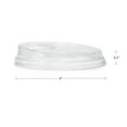 thumbnail image 2 of Cold Drink Lids - 1000 Count Clear Plastic Sip Lids - Fits 12-24oz Cups - Greenware Compatible - USA Made - Restaurant & Party Supplies, 2 of 3