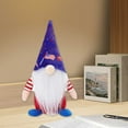 thumbnail image 4 of FAMTKT 4th of July Patriotic Gnomes Decorations Long Hat Gnome Decor Red White and Blue Decorations Election Decorations Living Room Desktop Decorations Gnome Gifts for Women on Clearance, 4 of 8