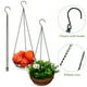 thumbnail image 4 of 5 cadenas colgantes para macetas, de hierro, con ganchos., 4 of 8