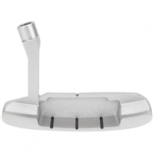 Cuña de palo de golf de aleación de zinc, de metal plateado fundido a presión, para entrenamiento de golf.