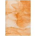 thumbnail image 2 of Addison Rugs Chantille Indoor/Outdoor Transitional Watercolors Orange Washable Rectangle Rug, 10' x 14', 2 of 6