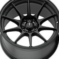 thumbnail image 3 of 1 X Konig 57B DEKAGRAM 15X9 4X100 73.10 Hub +35 Offset Black Wheel Rim, 3 of 3