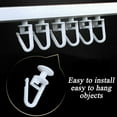 thumbnail image 3 of AOOOWER 50Pcs Quiet Curtain Track Carriers Gliders Hook for Heavy Drapes Hanging Hook, 3 of 8