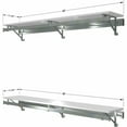 thumbnail image 2 of Arrange A Space Double Shelf Double Hang Closet System 68” White, 2 of 4