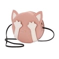 thumbnail image 3 of 1 juego de kit para hacer bolsos de hombro de cuero precortado, bolso de mujer hecho a mano, tejido a mano rosa/2, 3 of 7