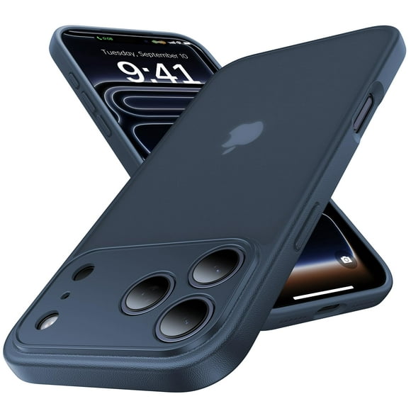 Funda para teléfono Shiiuou iPhone 17 Pro Max acanalada a prueba de caídas