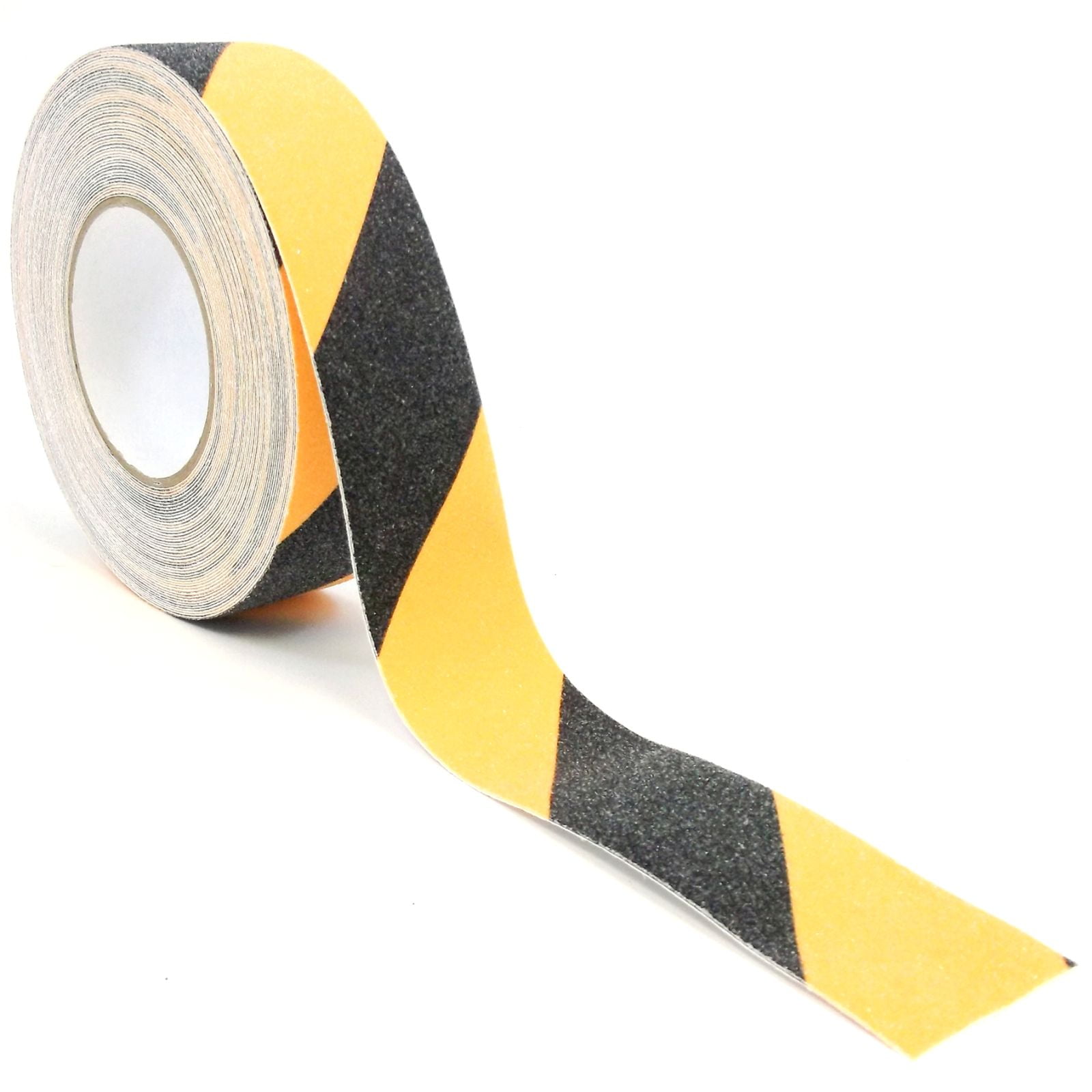 2 Inches x 60 Safety NonSkid AntiSlip Grit Grip Tape Black Yellow