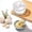 white-1PC, variant on Clear Manual Garlic Twister and Ginger Mincer Tool,Manual Food Chopper Transparent Manual Garlic Twister and Crusher,for Garlic,Onion,and Ginger(1PC)