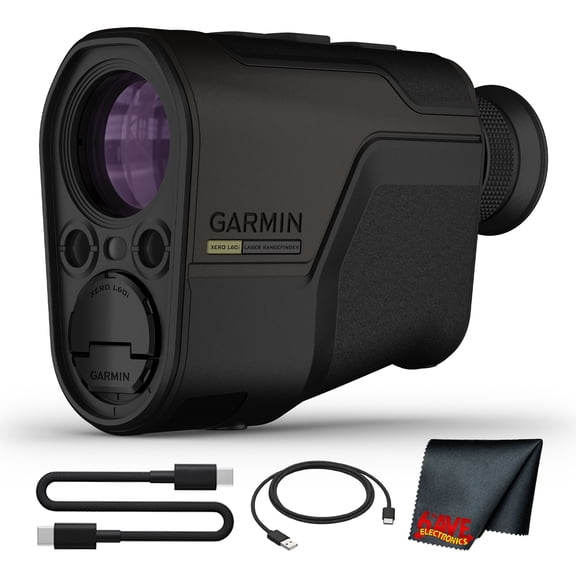 Garmin Xero L60i Hunting Laser Rangefinder with Full-Color Graphic Overlay, 7x Optics, GPS Waypoints, Laser Locate, Applied Ballistics Ultralight, TopoActive Mapping, IPX7 Water Resistant