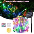 thumbnail image 2 of Solar String Lights  Each 39FT 100LED Outdoor Twinkle Lights  Outdoor Twinkle Lights Waterproof 8 Lighting Modes   for Garden Patio Tree Party Wedding, 2 of 11