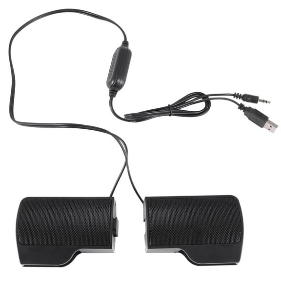 1* Two stereo speakers-black