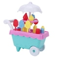 thumbnail image 2 of Jouet de Jeu de Simulation, Mini Chariot de Bonbons à la Crème Glacée Simulation Chariot de Bonbons à la Crème Glacée Jouet Éducatif Assemblage, pour Jeu de Rôle Enfant de Plus de 3 Ans Sans Musique Légère, 2 of 8