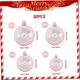 thumbnail image 2 of Adornos navideños iridiscentes 30 piezas 4 tamaños diferentes XINYU, 2 of 7