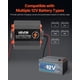 thumbnail image 4 of VEVOR Cargador de batería de 12 V, 30 A, CC a CC, 375 W, para baterías de plomo-ácido y litio AGM GEL, 4 of 9