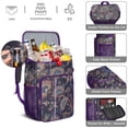 thumbnail image 5 of Exotic Paisley Design Insulated Cooler Backpack, Leak-Proof & Waterproof, High-Performance Insulation for Outdoor Enthusiasts, Great for Hiking, Camping, and Travel, 5 of 6