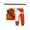Brown, variant on 4pcs Boys Casual Clothes Set - Breathable Short Sleeve T-shirt, Stylish Sleeveless Vest, Practical Cargo Pants, and Convenient Crossbody Bag For Outwear Brown