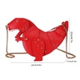 thumbnail image 4 of Bolso de dinosaurio, bolsos de hombro de dinosaurio bolso de mensajero 3D bolsos de estilo animal construcción robusta, 4 of 4